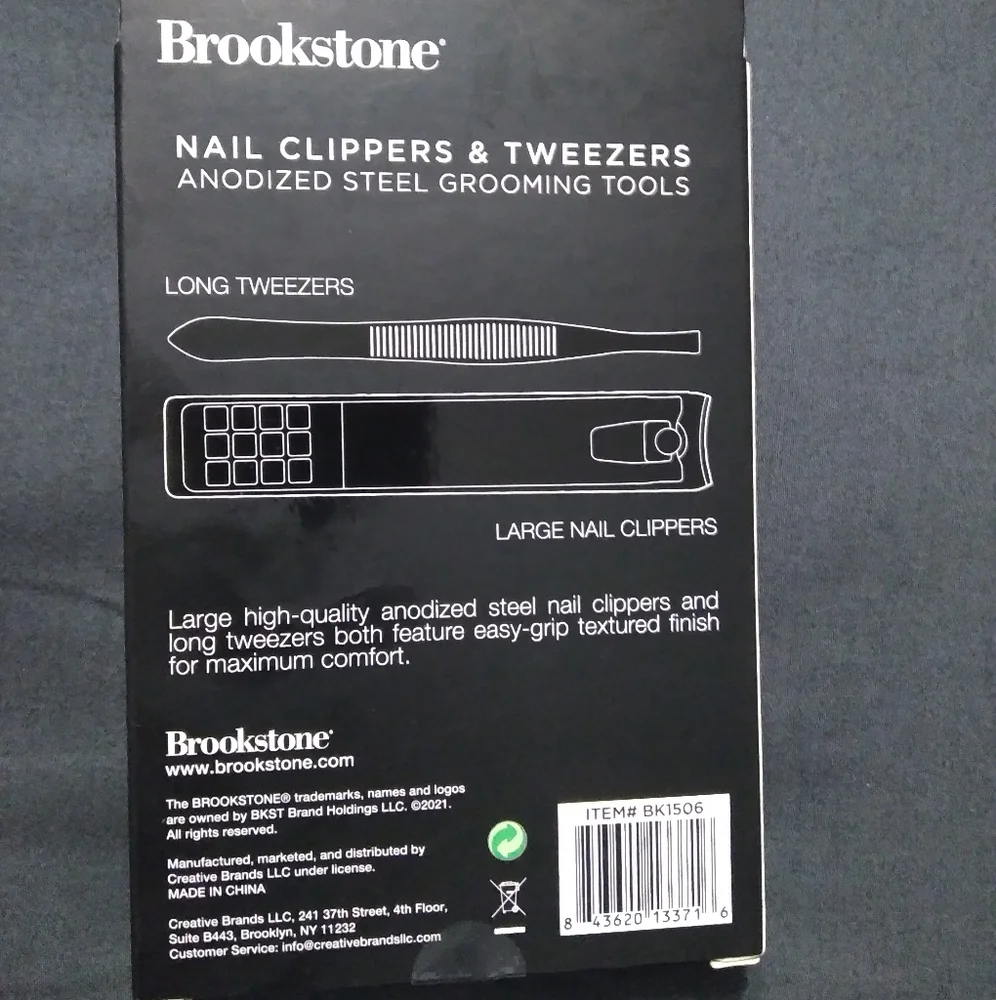 Brookstone nail clippers